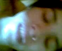 Армянка получает полный рот спермы